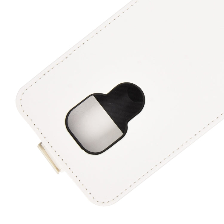 For Motorola Moto E7 R64 Texture Single Vertical Flip Leather Protective Case with Card Slots & Photo Frame