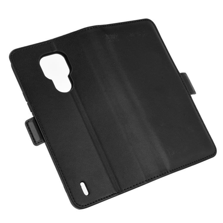 For Motorola Moto E7 Dual-side Magnetic Buckle Horizontal Flip Leather Case with Holder & Card Slots & Wallet