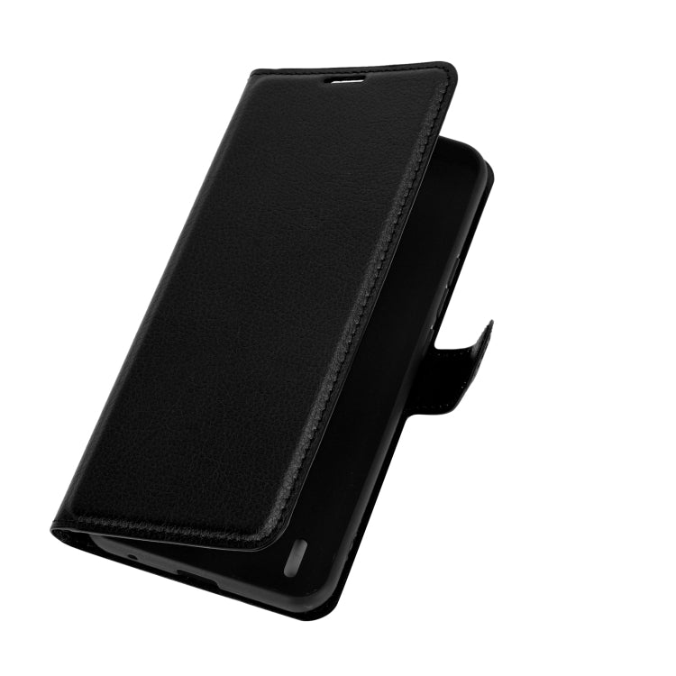 For Motorola Moto E7 Litchi Texture Horizontal Flip Protective Case with Holder & Card Slots & Wallet