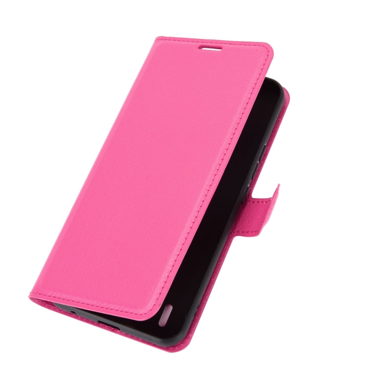 For Motorola Moto E7 Litchi Texture Horizontal Flip Protective Case with Holder & Card Slots & Wallet