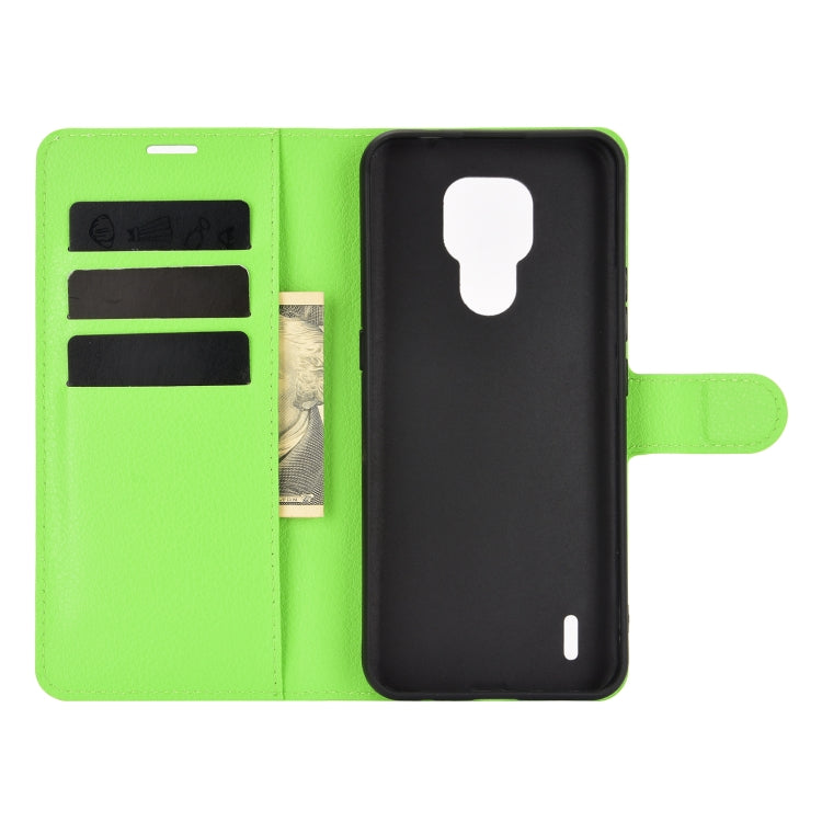 For Motorola Moto E7 Litchi Texture Horizontal Flip Protective Case with Holder & Card Slots & Wallet