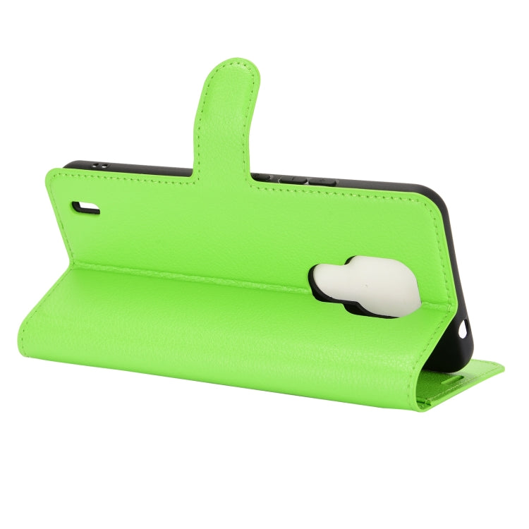 For Motorola Moto E7 Litchi Texture Horizontal Flip Protective Case with Holder & Card Slots & Wallet