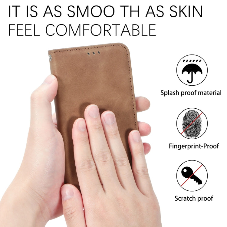 For Samsung Galaxy A7  2018 Retro Skin Feel Business Magnetic Horizontal Flip Leather Case with Holder & Card Slots & Wallet & Photo Frame