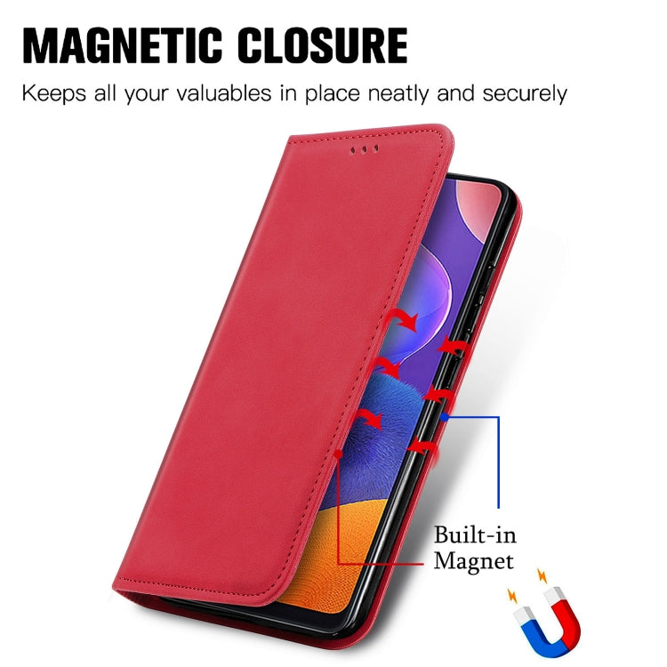 For Samsung Galaxy A32 5G Retro Skin Feel Business Magnetic Horizontal Flip Leather Case with Holder & Card Slots & Wallet & Photo Frame
