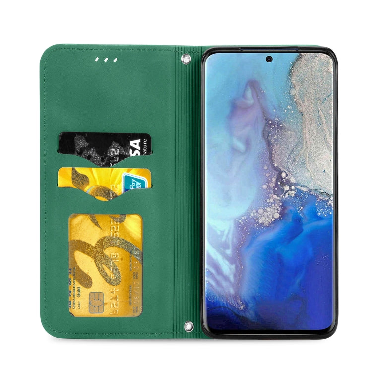 For Samsung Galaxy S20 Retro Skin Feel Business Magnetic Horizontal Flip Leather Case with Holder & Card Slots & Wallet & Photo Frame
