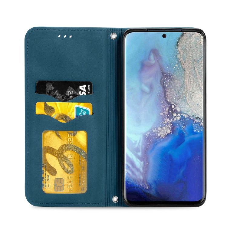 For Samsung Galaxy S20 Retro Skin Feel Business Magnetic Horizontal Flip Leather Case with Holder & Card Slots & Wallet & Photo Frame