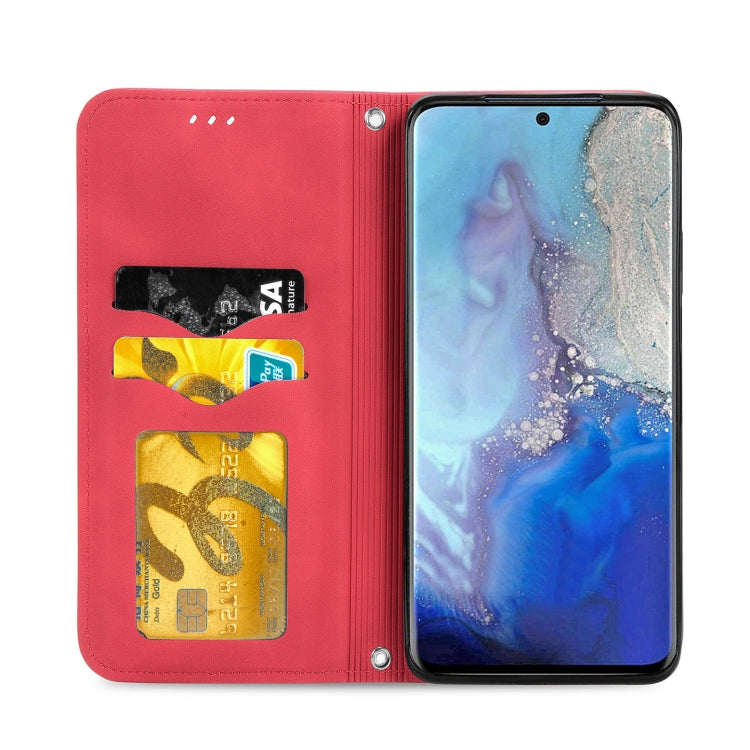 For Samsung Galaxy S20 Retro Skin Feel Business Magnetic Horizontal Flip Leather Case with Holder & Card Slots & Wallet & Photo Frame