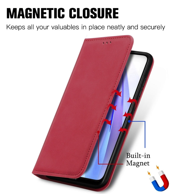 For Xiaomi Redmi Note 8 Retro Skin Feel Business Magnetic Horizontal Flip Leather Case With Holder & Card Slots & Wallet & Photo Frame