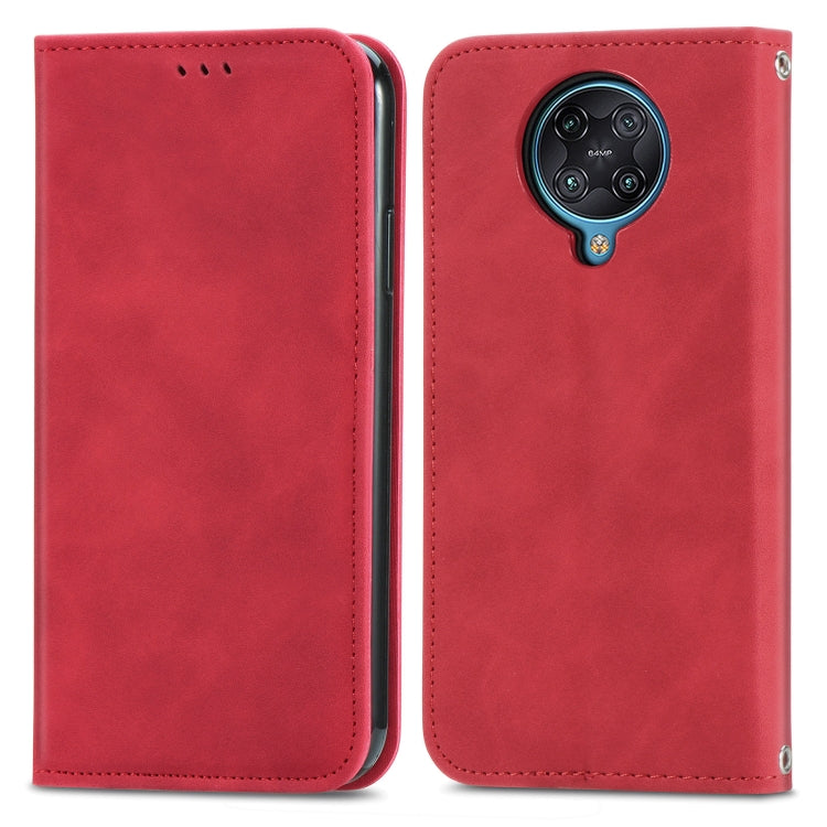 For Xiaomi Redmi K30 Pro / K30 Ultra Retro Skin Feel Business Magnetic Horizontal Flip Leather Case With Holder & Card Slots & Wallet & Photo Frame