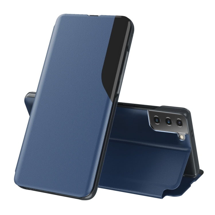 For Samsung Galaxy S21+ 5G Attraction Flip Holder Leather Phone Case