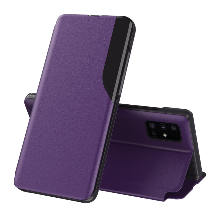 For Samsung Galaxy A02s (EU Version) Attraction Flip Holder Leather Phone Case