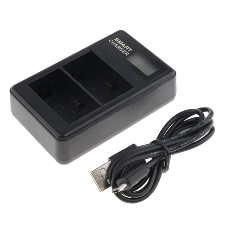 For Canon LP-E6 Smart LCD Display USB Dual-Channel Charger