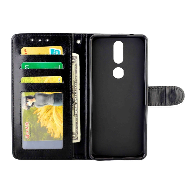For Nokia 2.4 Crazy Horse Texture Leather Horizontal Flip Protective Case with Holder & Card Slots & Wallet & Photo Frame