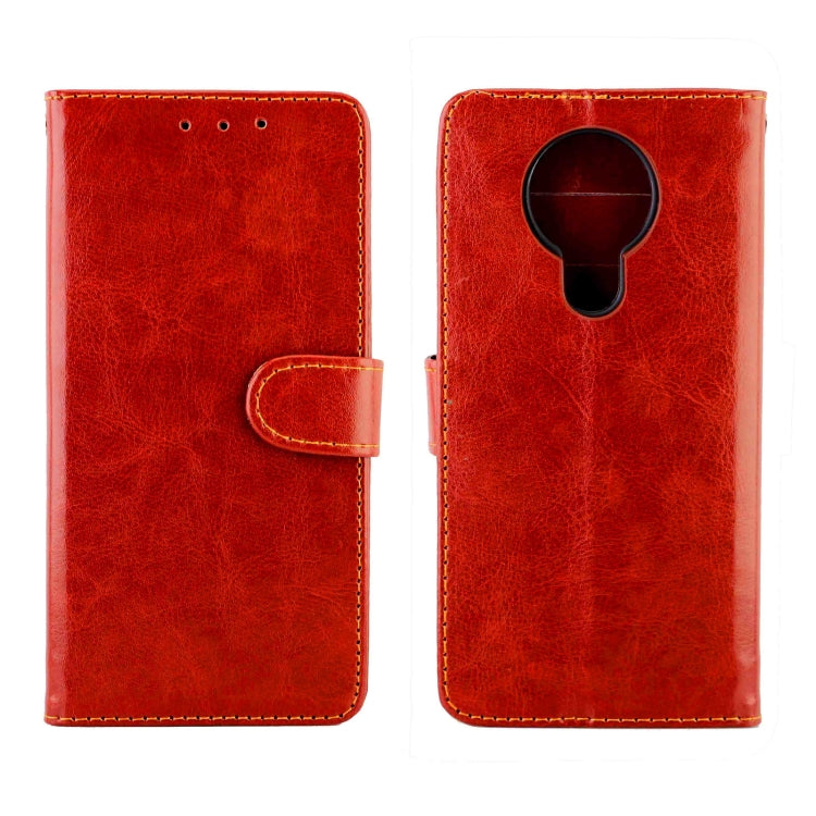 For Nokia 3.4 Crazy Horse Texture Leather Horizontal Flip Protective Case with Holder & Card Slots & Wallet & Photo Frame