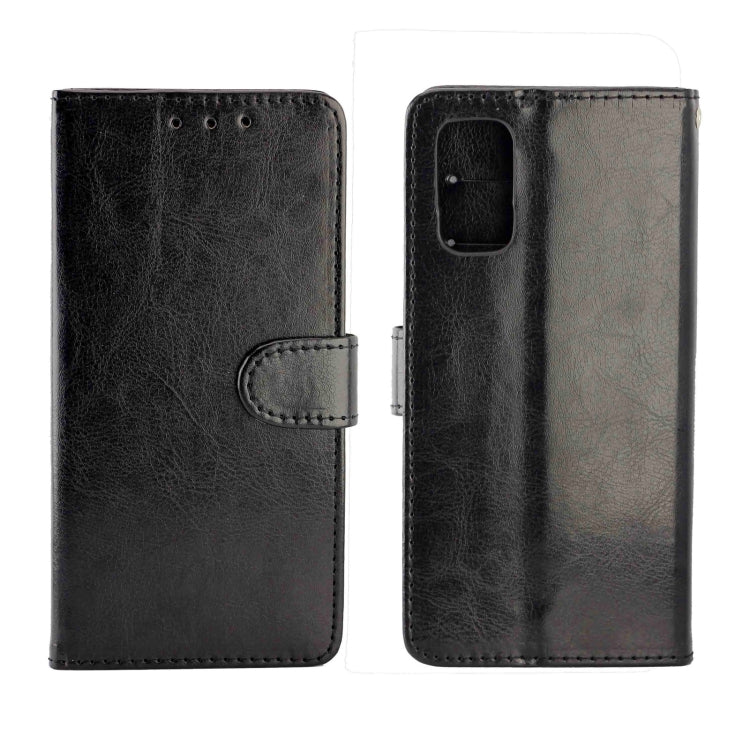 For OPPO Realme V5 5G/Realme 7 5G Crazy Horse Texture Leather Horizontal Flip Protective Case with Holder & Card Slots & Wallet & Photo Frame