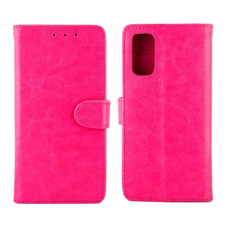 For OPPO Realme V5 5G/Realme 7 5G Crazy Horse Texture Leather Horizontal Flip Protective Case with Holder & Card Slots & Wallet & Photo Frame