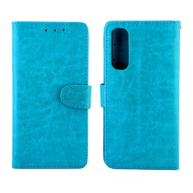 For Vivo Y73S Crazy Horse Texture Leather Horizontal Flip Protective Case with Holder & Card Slots & Wallet & Photo Frame