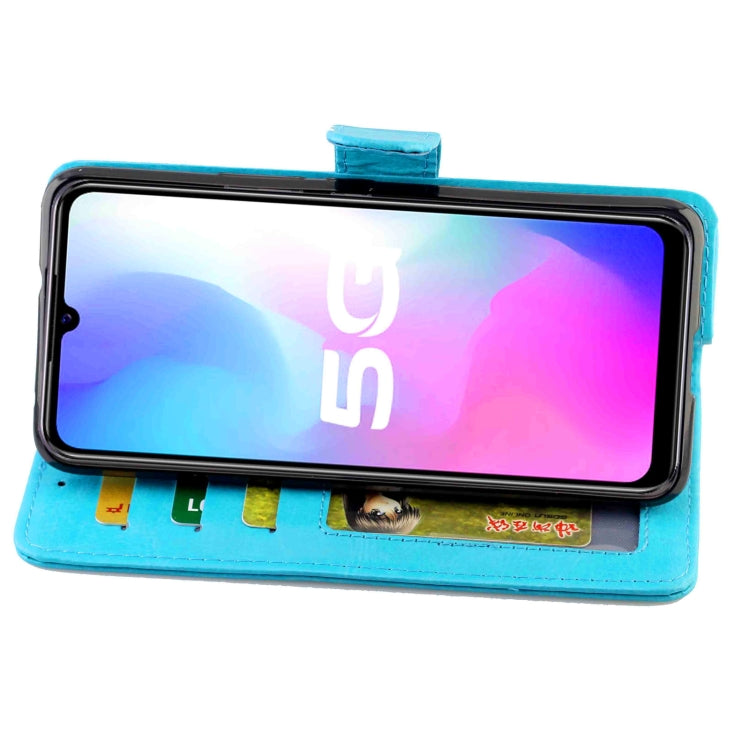 For Vivo Y73S Crazy Horse Texture Leather Horizontal Flip Protective Case with Holder & Card Slots & Wallet & Photo Frame