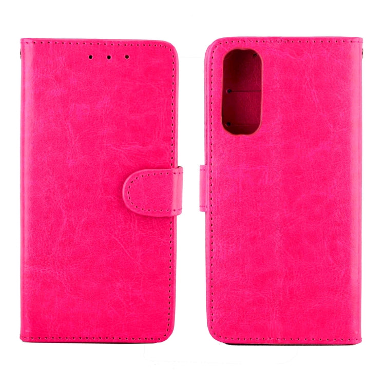 For Huawei P Smart(2021)/Y7a Crazy Horse Texture Leather Horizontal Flip Protective Case with Holder & Card Slots & Wallet & Photo Frame