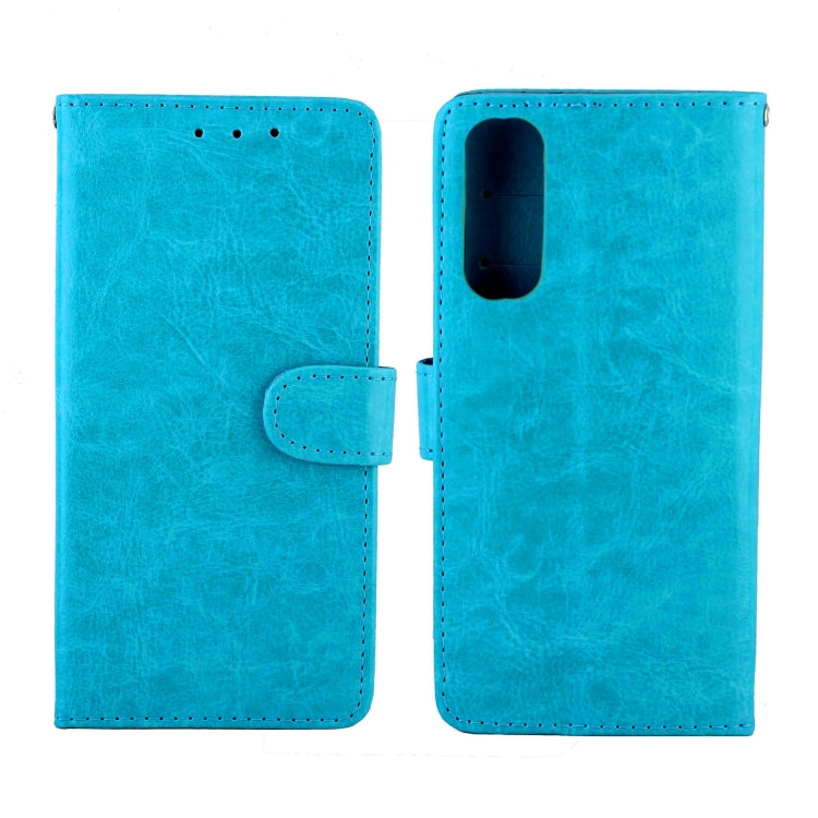 For Huawei P Smart(2021)/Y7a Crazy Horse Texture Leather Horizontal Flip Protective Case with Holder & Card Slots & Wallet & Photo Frame