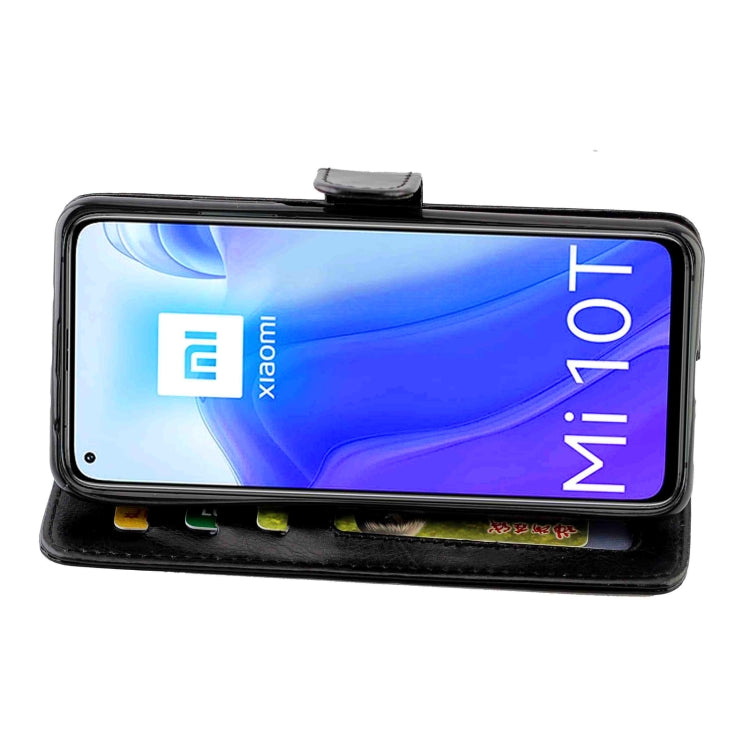For Xiaomi Mi10T 5G/10T Pro 5G Crazy Horse Texture Leather Horizontal Flip Protective Case with Holder & Card Slots & Wallet & Photo Frame