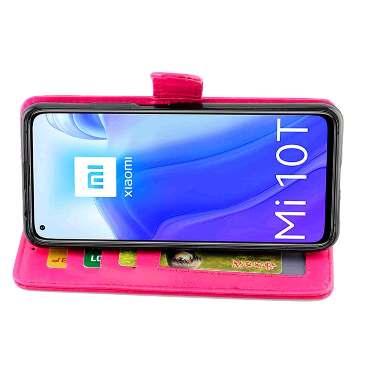 For Xiaomi Mi10T 5G/10T Pro 5G Crazy Horse Texture Leather Horizontal Flip Protective Case with Holder & Card Slots & Wallet & Photo Frame