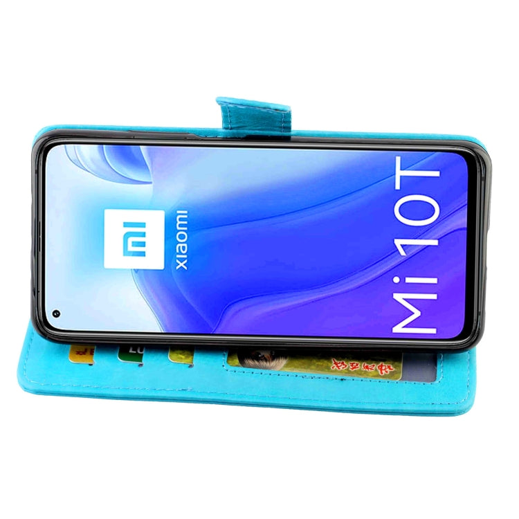 For Xiaomi Mi10T 5G/10T Pro 5G Crazy Horse Texture Leather Horizontal Flip Protective Case with Holder & Card Slots & Wallet & Photo Frame