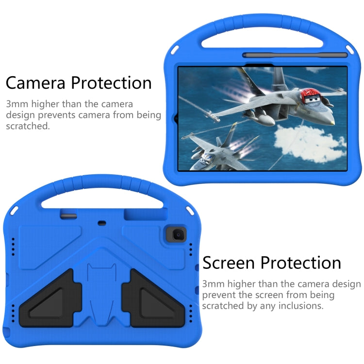For Galaxy Tab A7 10.4 (2020) T500 EVA Flat Anti Falling Protective Case Shell with Holder