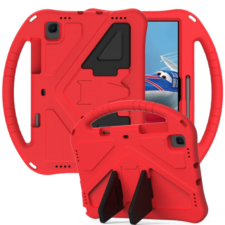 For Galaxy Tab A7 10.4 (2020) T500 EVA Flat Anti Falling Protective Case Shell with Holder