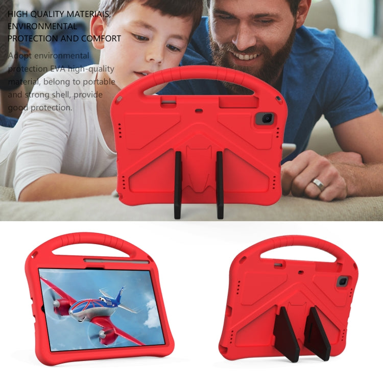 For Galaxy Tab A7 10.4 (2020) T500 EVA Flat Anti Falling Protective Case Shell with Holder