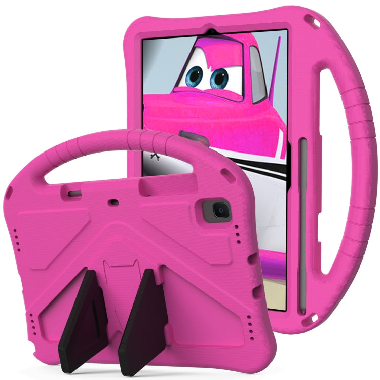 For Galaxy Tab A7 10.4 (2020) T500 EVA Flat Anti Falling Protective Case Shell with Holder