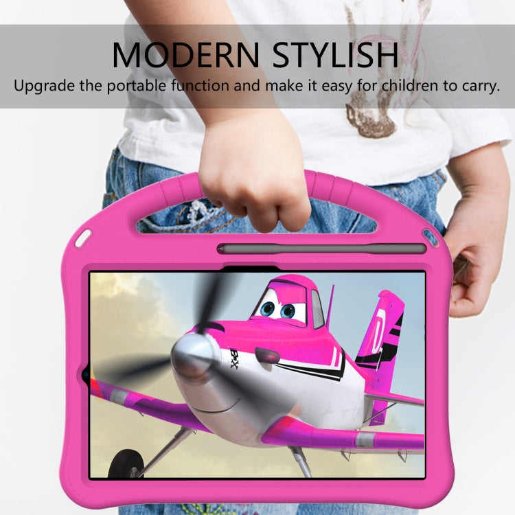 For Galaxy Tab A7 10.4 (2020) T500 EVA Flat Anti Falling Protective Case Shell with Holder