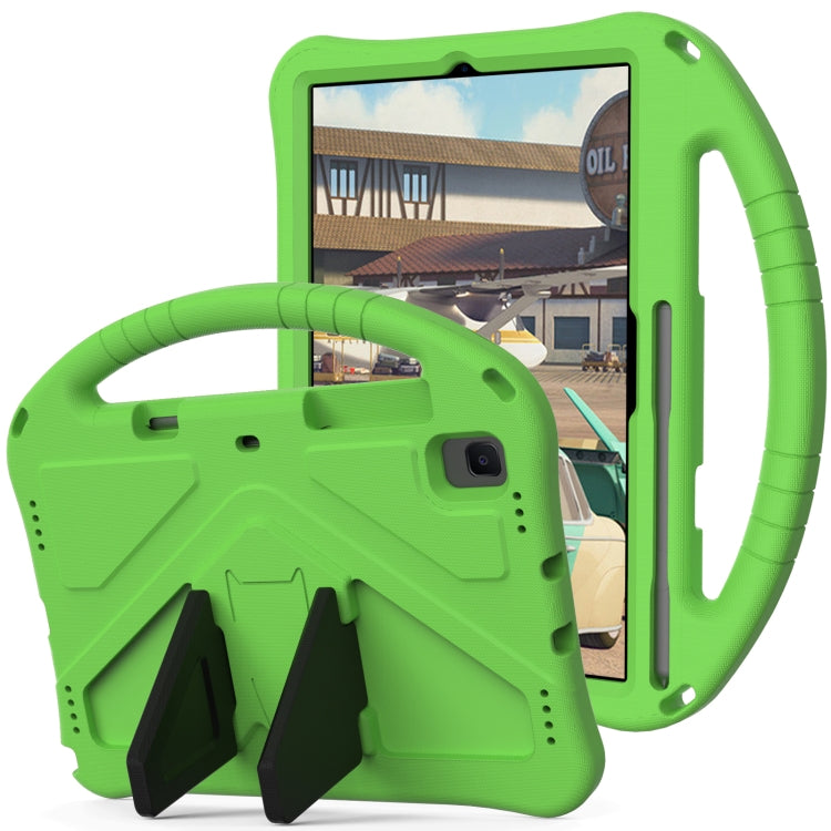 For Galaxy Tab A7 10.4 (2020) T500 EVA Flat Anti Falling Protective Case Shell with Holder