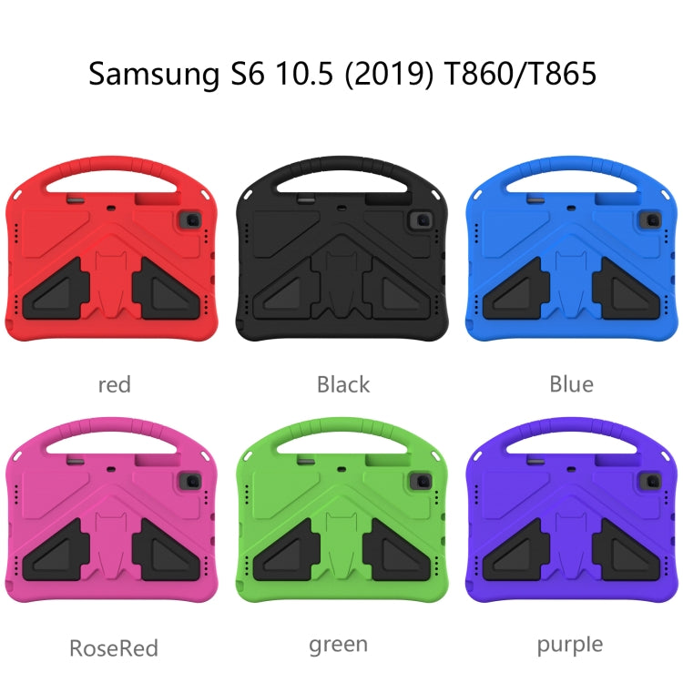 For Galaxy Tab S6 T860/T865 EVA Flat Anti Falling Protective Case Shell with Holder