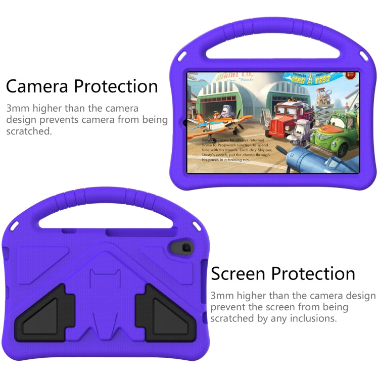 For Galaxy Tab A 8.4 (2020) T307  EVA Flat Anti Falling Protective Case Shell with Holder