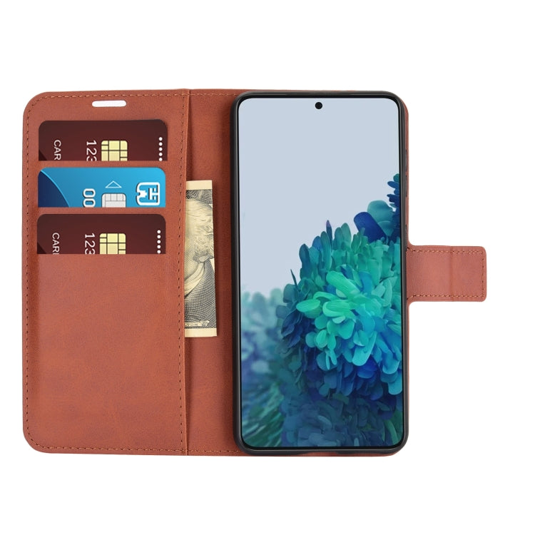 For Samsung Galaxy S21+ 5G Retro Calf Pattern Buckle Horizontal Flip Leather Case with Holder & Card Slots & Wallet