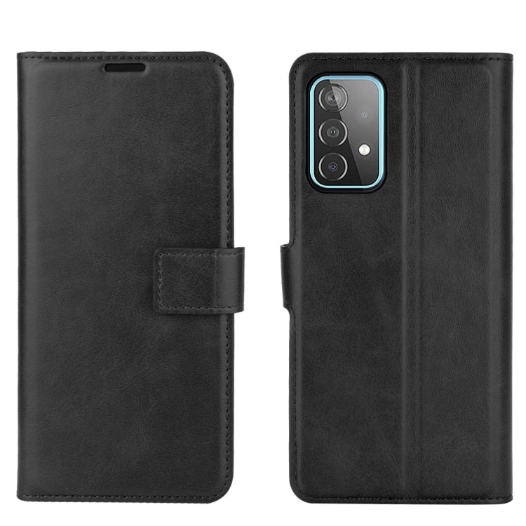 For Samsung Galaxy A52 5G / 4G Retro Calf Pattern Buckle Horizontal Flip Leather Case with Holder & Card Slots & Wallet