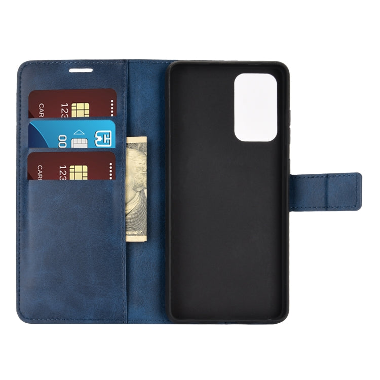 For Samsung Galaxy A52 5G / 4G Retro Calf Pattern Buckle Horizontal Flip Leather Case with Holder & Card Slots & Wallet
