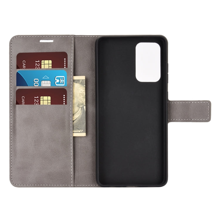 For Samsung Galaxy A52 5G / 4G Retro Calf Pattern Buckle Horizontal Flip Leather Case with Holder & Card Slots & Wallet