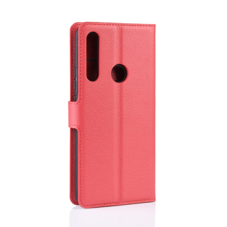 Litchi Skin PU Leather Wallet Stand Mobile Casing for Huawei P SMART Z