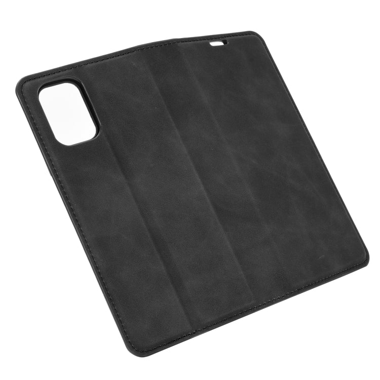 For Xiaomi Redmi Note 9 4G Retro-skin Business Magnetic Suction Leather Case with Holder & Card Slots & Wallet