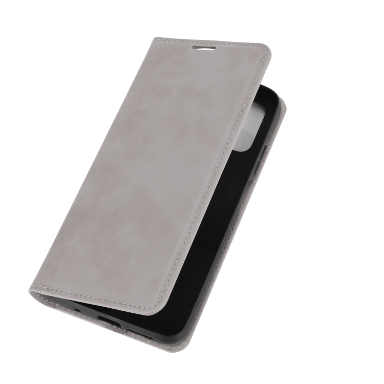 For Xiaomi Redmi Note 9 4G Retro-skin Business Magnetic Suction Leather Case with Holder & Card Slots & Wallet