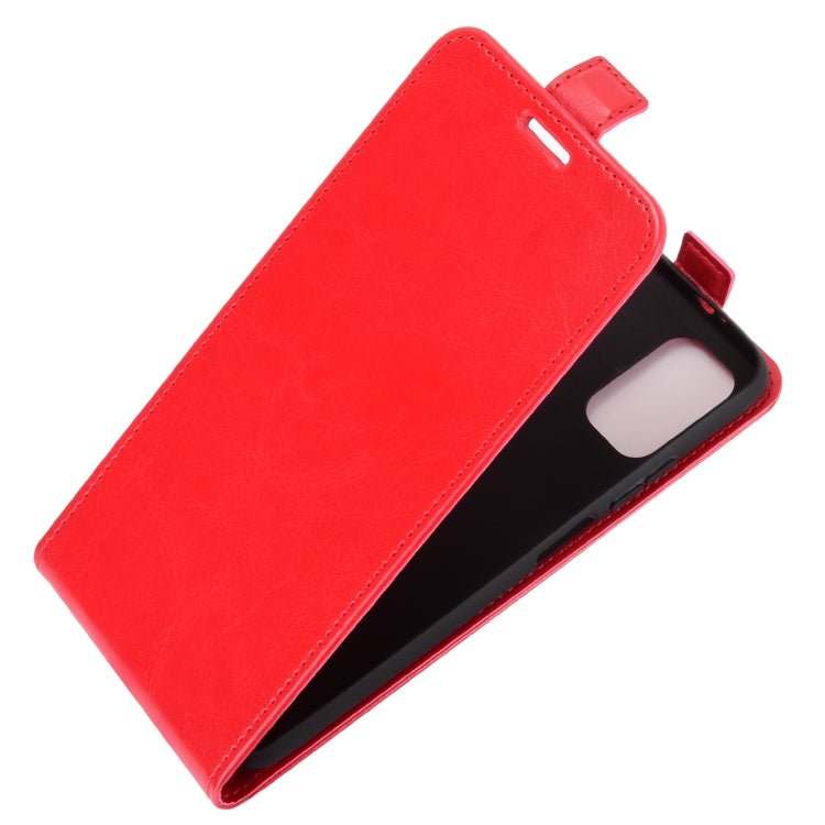 For Xiaomi Redmi Note 9 4G R64 Texture Single Vertical Flip Leather Protective Case with Card Slots & Photo Frame