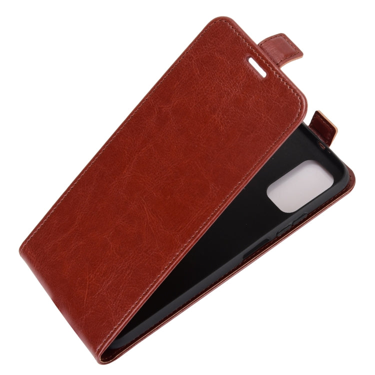 For Xiaomi Redmi Note 9 4G R64 Texture Single Vertical Flip Leather Protective Case with Card Slots & Photo Frame