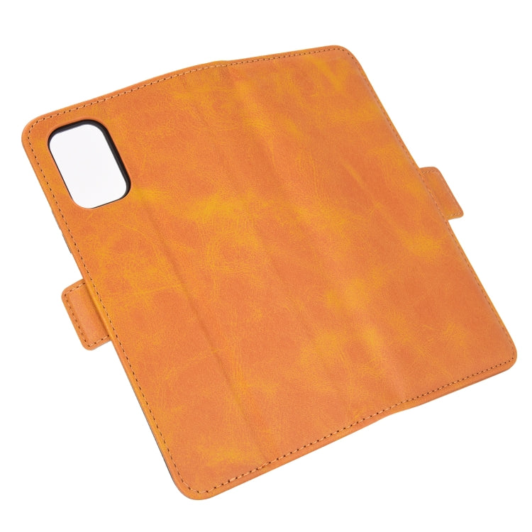 For Xiaomi Redmi Note 9 4G Dual-side Magnetic Buckle Horizontal Flip Leather Case with Holder & Card Slots & Wallet