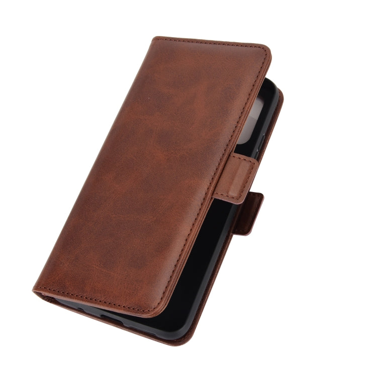 For Xiaomi Redmi Note 9 4G Dual-side Magnetic Buckle Horizontal Flip Leather Case with Holder & Card Slots & Wallet