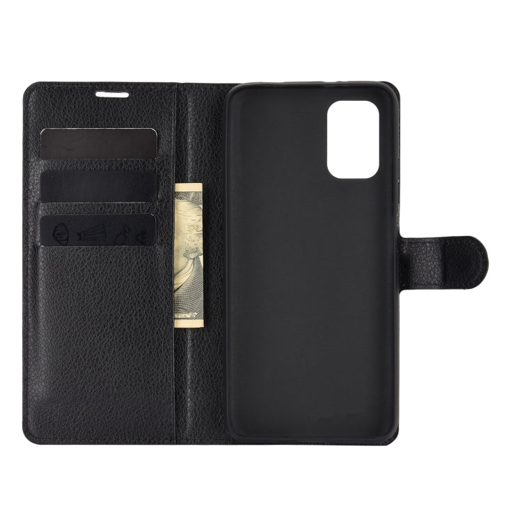 For Xiaomi Redmi Note 9 4G Litchi Texture Horizontal Flip Protective Case with Holder & Card Slots & Wallet