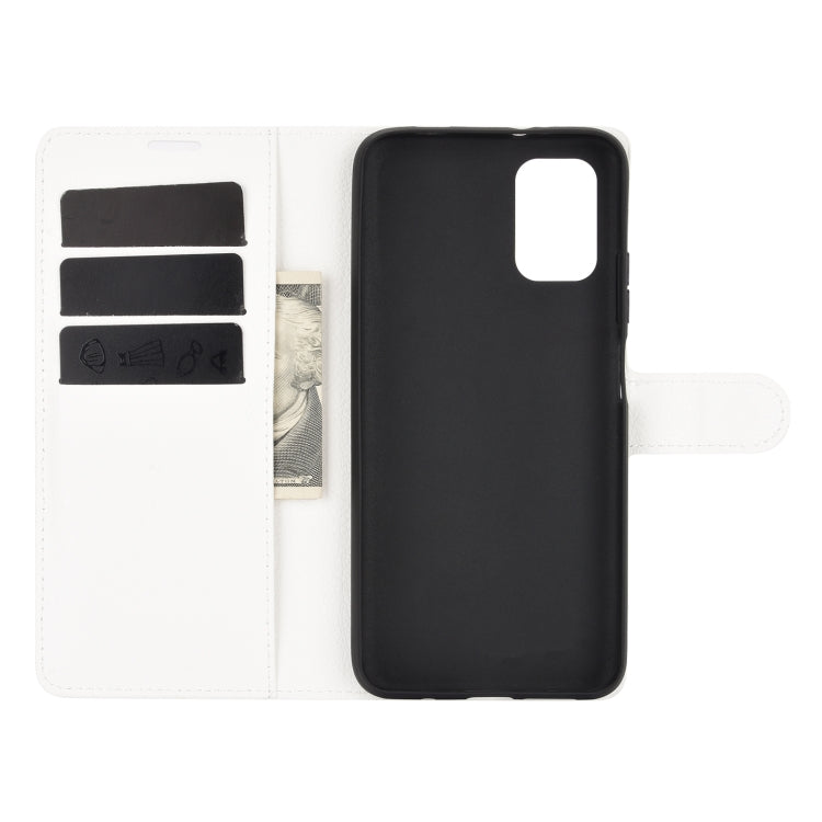 For Xiaomi Redmi Note 9 4G Litchi Texture Horizontal Flip Protective Case with Holder & Card Slots & Wallet