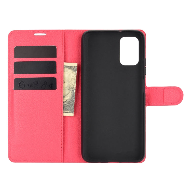 For Xiaomi Redmi Note 9 4G Litchi Texture Horizontal Flip Protective Case with Holder & Card Slots & Wallet