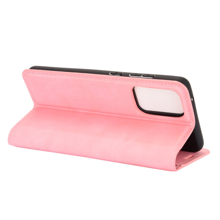 For Samsung Galaxy A52 5G / 4G Retro-skin Business Magnetic Suction Leather Case with Holder & Card Slots & Wallet